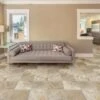 Congoleum ArmorCore UR Valley Path 12-ft W Cut-to-Length Quicksand Stone Look Low-Gloss Finish Sheet Vinyl