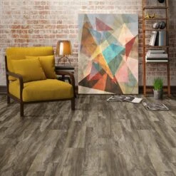 Congoleum AirStep Evolution Acacia 12-ft W Cut-to-Length Barley Wood Look Low-Gloss Finish Sheet Vinyl