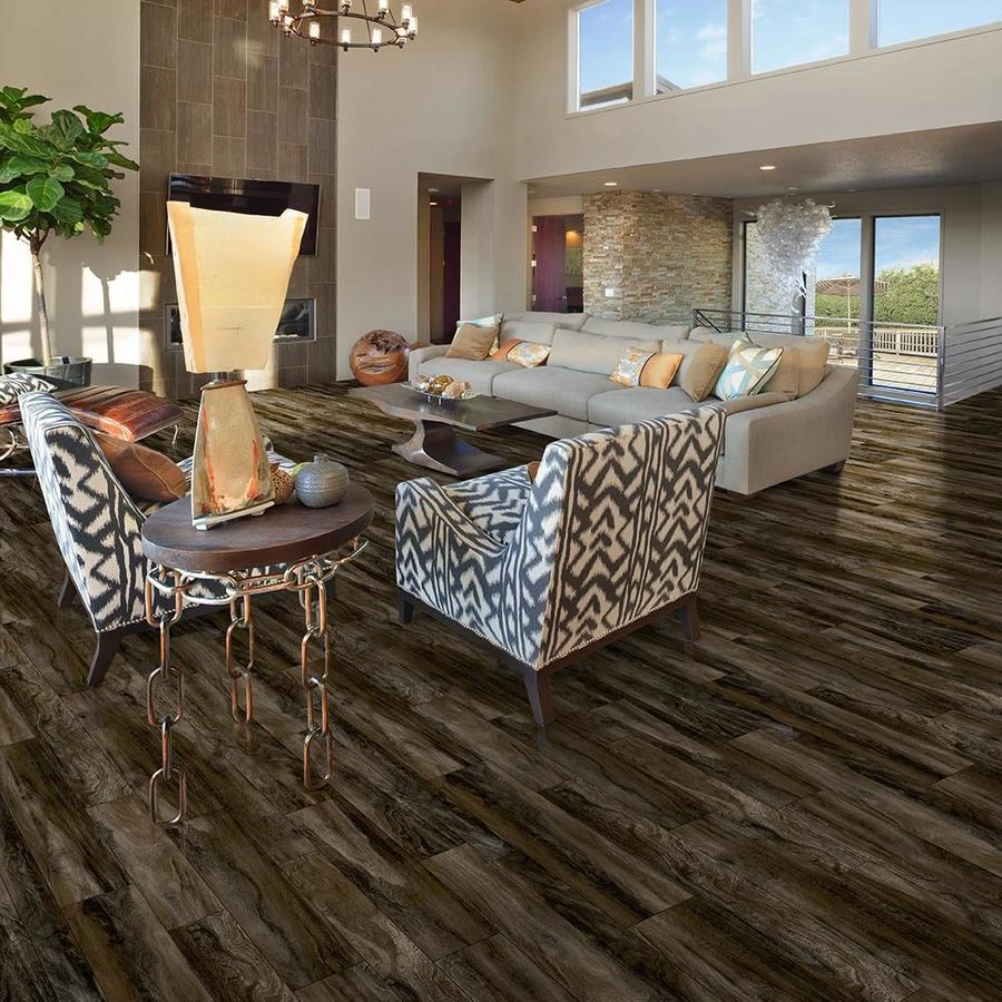 Congoleum AirStep Evolution Acacia 12-ft W Cut-to-Length Dash Of Pepper Wood Look Low-Gloss Finish Sheet Vinyl 1 Congoleum AirStep Evolution Acacia 12-ft W Cut-to-Length Dash Of Pepper Wood Look Low-Gloss Finish Sheet Vinyl