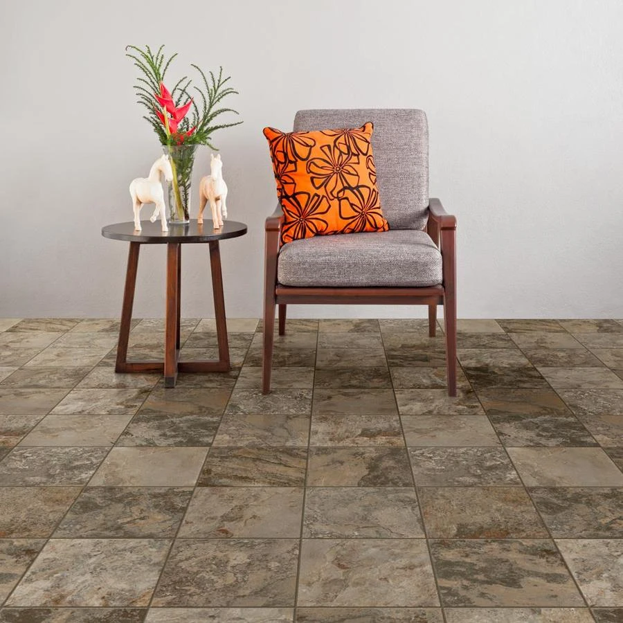 Congoleum ArmorCore LC Canyon View 12-ft W Cut-to-Length Adobe Shadow Stone Look Low-Gloss Finish Sheet Vinyl 1 Congoleum ArmorCore LC Canyon View 12-ft W Cut-to-Length Adobe Shadow Stone Look Low-Gloss Finish Sheet Vinyl