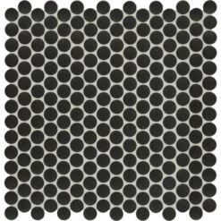 MSI Penny Round Nero 12.32 In. X 11.38 In. X 6mm Matte Porcelain Mesh-Mounted Mosaic Tile (14.4 Sq. Ft./case) 25 MSI Penny Round Nero 12.32 In. X 11.38 In. X 6mm Matte Porcelain Mesh-Mounted Mosaic Tile (14.4 Sq. Ft./case) -Floor Promotion Store 03c0d64d43071034e8b7da06f6e793fd 94303a6b f39c 44ea ae80 8b389d4a589d 1800x1800
