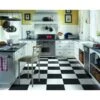 Armstrong Flooring Alterna 14-piece 16-in X 16-in Groutable Solid Betcha Black Glue (Adhesive) Vinyl Tile
