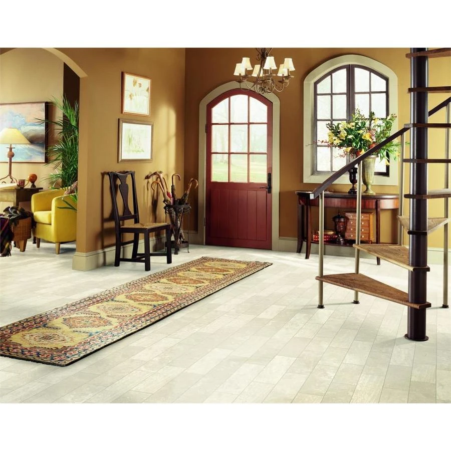 Armstrong Flooring Pickwick Landing III 12-ft W Cut-to-Length Montecello Travertine Opal Wood Look Low-Gloss Finish Sheet Vinyl 2 Armstrong Flooring Pickwick Landing III 12-ft W Cut-to-Length Montecello Travertine Opal Wood Look Low-Gloss Finish Sheet Vinyl - Image 2