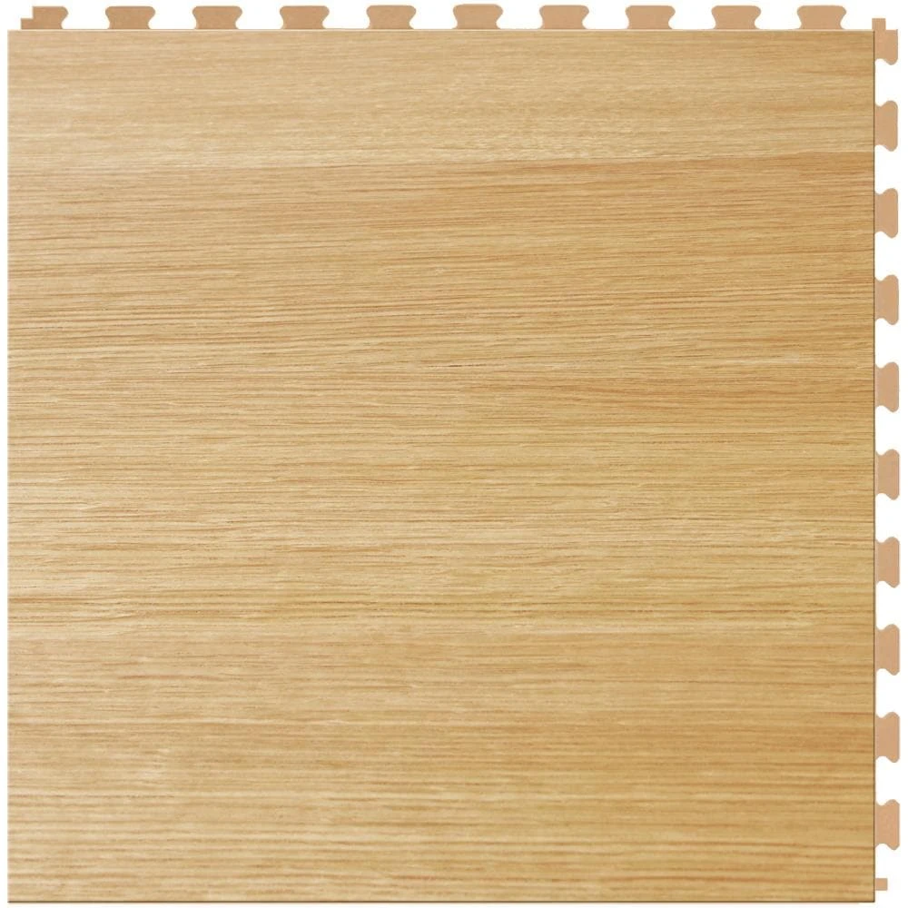 Perfection Floor Tile Bordeaux Wood Collection Bordeaux Maple/Satin 20-in X 20-in Water Resistant Interlocking Luxury Flooring (16.7-sq Ft) 4 Perfection Floor Tile Bordeaux Wood Collection Bordeaux Maple/Satin 20-in X 20-in Water Resistant Interlocking Luxury Flooring (16.7-sq Ft) - Image 4