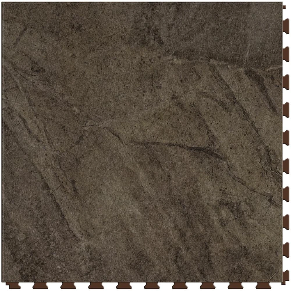 Perfection Floor Tile Stonecreek Collection Cheyenne Shale/Satin 20-in X 20-in Water Resistant Interlocking Luxury Flooring (16.7-sq Ft) 5 Perfection Floor Tile Stonecreek Collection Cheyenne Shale/Satin 20-in X 20-in Water Resistant Interlocking Luxury Flooring (16.7-sq Ft) - Image 5