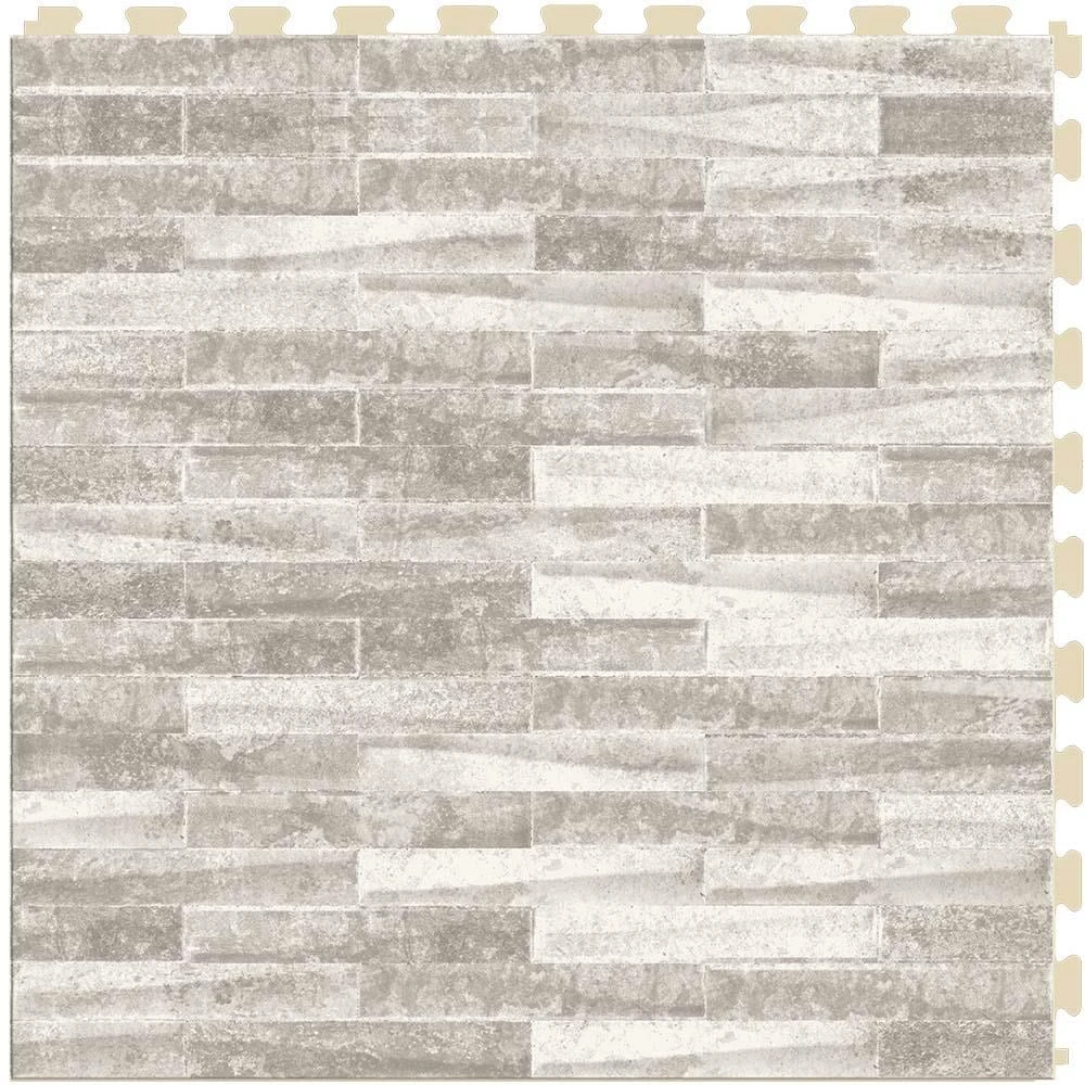 Perfection Floor Tile Master Mosaic Castle Stone/Satin 20-in X 20-in Water Resistant Interlocking Luxury Flooring (16.7-sq Ft) 1 Perfection Floor Tile Master Mosaic Castle Stone/Satin 20-in X 20-in Water Resistant Interlocking Luxury Flooring (16.7-sq Ft)