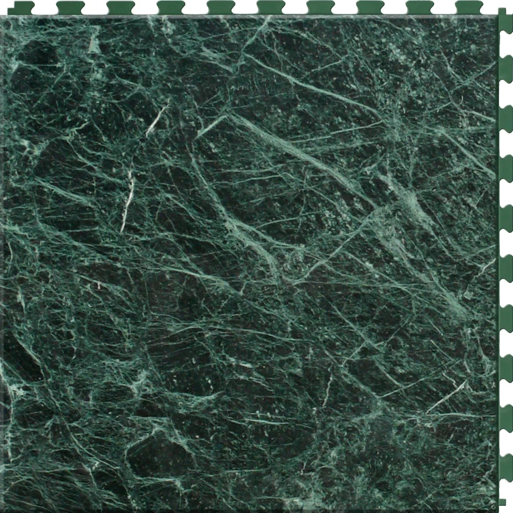 Perfection Floor Tile Gemstone Collection Black Marble/Satin 20-in X 20-in Water Resistant Interlocking Luxury Flooring (16.7-sq Ft) 4 Perfection Floor Tile Gemstone Collection Black Marble/Satin 20-in X 20-in Water Resistant Interlocking Luxury Flooring (16.7-sq Ft) - Image 4