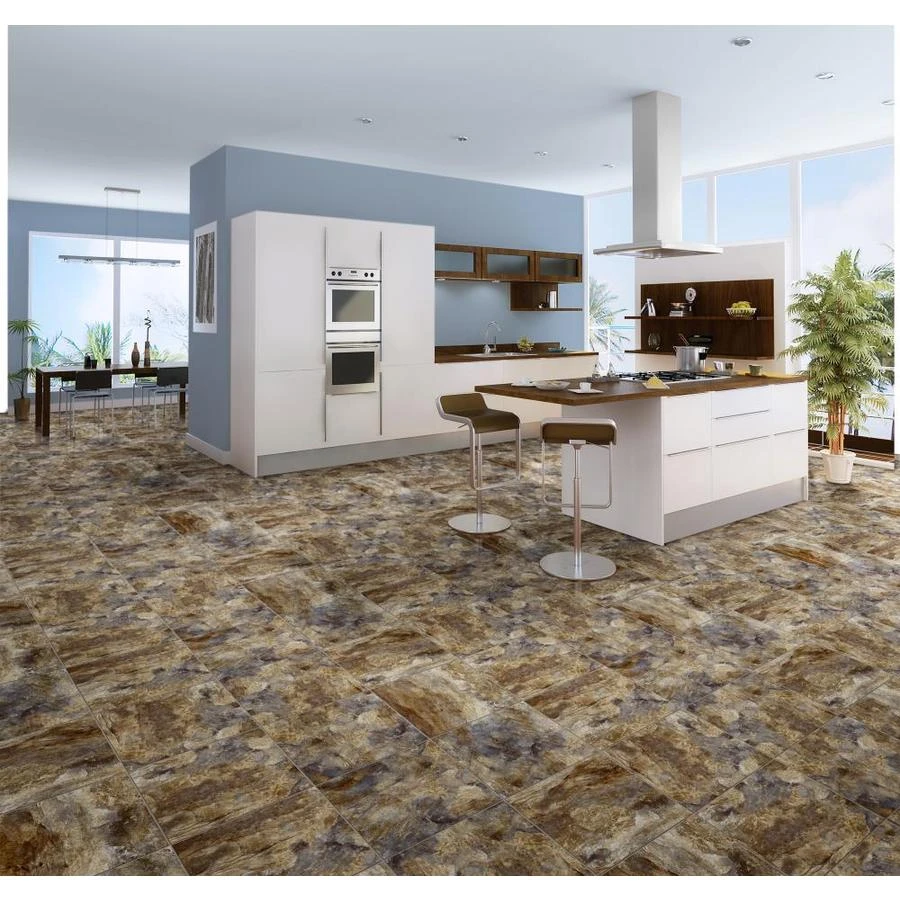 Congoleum DuraStone Elements 10-Piece 16-in X 16-in Groutable Fossil Glue (Adhesive) Luxury Vinyl Tile 1 Congoleum DuraStone Elements 10-Piece 16-in X 16-in Groutable Fossil Glue (Adhesive) Luxury Vinyl Tile