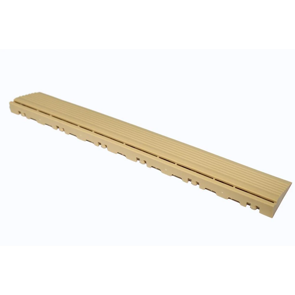 Swisstrax 15.75 In. Artic White Pegged Edging For 15.75 In. Swisstrax Modular Tile Flooring (2-Pack) 6 Swisstrax 15.75 In. Artic White Pegged Edging For 15.75 In. Swisstrax Modular Tile Flooring (2-Pack) - Image 6