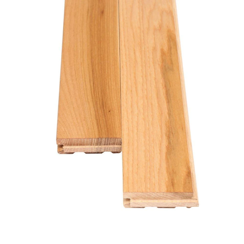 Bruce Hickory Country Natural 3/4 In. Thick X 2-1/4 In. Wide X Varying Length Solid Hardwood Flooring (20 Sq. Ft. / Case) 5 Bruce Hickory Country Natural 3/4 In. Thick X 2-1/4 In. Wide X Varying Length Solid Hardwood Flooring (20 Sq. Ft. / Case) - Image 5