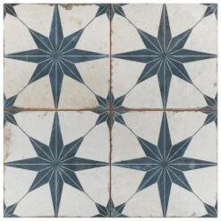 Merola Tile Kings Star Blue 17-5/8"x17-5/8" Ceramic F/W Tile 22 Merola Tile Kings Star Blue 17-5/8"x17-5/8" Ceramic F/W Tile -Floor Promotion Store 0b6af33144c945f285adbc373b1da813 1800x1800