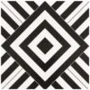 ACHIM Retro Geometric 12 In. X 12 In. Self-Adhesive Vinyl Floor Tile (20 Tiles/20 Sq. Ft.)