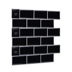 Subway Black 12 In. W X 12 In. H Peel And Stick Decorative Mosaic Wall Tile Backsplash (5 Tiles) 9 Subway Black 12 In. W X 12 In. H Peel And Stick Decorative Mosaic Wall Tile Backsplash (5 Tiles) -Floor Promotion Store 0fb697d131f685948eab742b95a4fa81 774d0356 9d49 4eaf 9e66 6e05fc377759 1800x1800