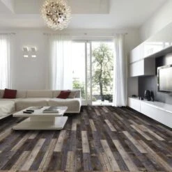 Deco Products 20-Piece 6-in X 36-in Samba. Blue, Violet, Brown, Beige Luxury Vinyl Plank Flooring -Floor Promotion Store 1001459448 13022538 1800x1800