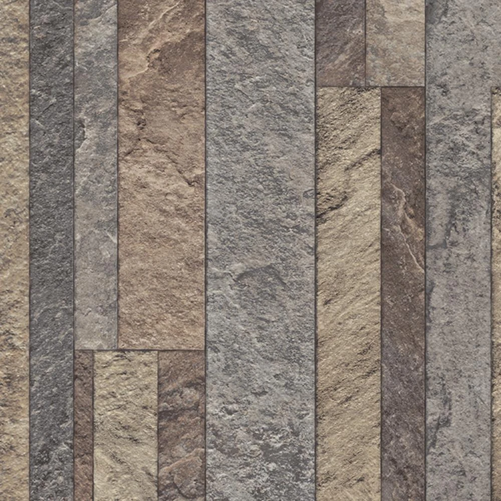 TrafficMASTER Broken Slate Multi-Color Residential Vinyl Sheet, Sold By 13.2 Ft. Wide X Custom Length 1 TrafficMASTER Broken Slate Multi-Color Residential Vinyl Sheet, Sold By 13.2 Ft. Wide X Custom Length