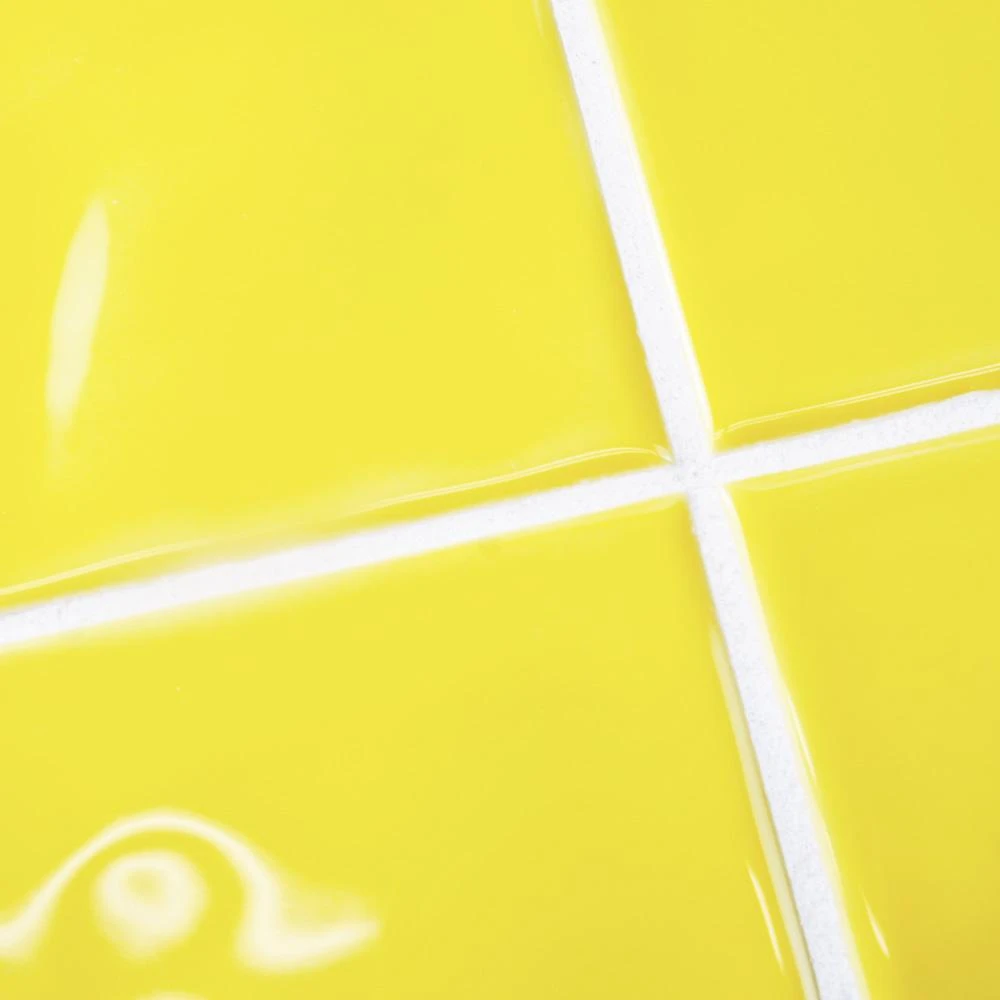 Merola Tile Twist Square Yellow Lemon 11-3/4 In. X 11-3/4 In. Ceramic Mosaic (9.79 Sq. Ft. /Case) 3 Merola Tile Twist Square Yellow Lemon 11-3/4 In. X 11-3/4 In. Ceramic Mosaic (9.79 Sq. Ft. /Case) - Image 3