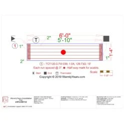 WarmlyYours 30 Ft. Cable System With Touch Screen Thermostat 9 WarmlyYours 30 Ft. Cable System With Touch Screen Thermostat -Floor Promotion Store 1183116e5642ee17c118e8eeea4f1377 1800x1800