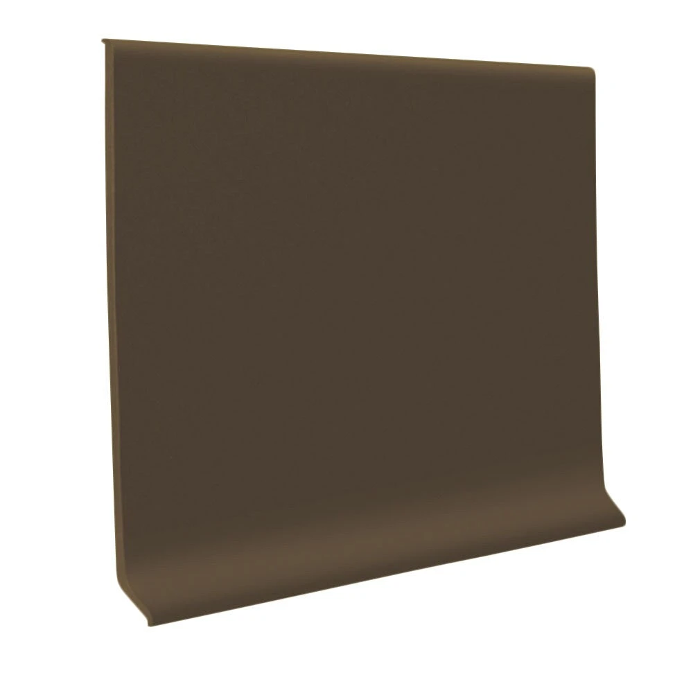 Flexco Chocolate 6-in X 48-in Vinyl Floor Base 1 Flexco Chocolate 6-in X 48-in Vinyl Floor Base