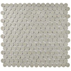 Merola Tile Hudson Penny Round Matte Black 12 In. X 12-5/8 In. X 5 Mm Porcelain Mosaic Tile (10.74 Sq. Ft. / Case) 23 Merola Tile Hudson Penny Round Matte Black 12 In. X 12-5/8 In. X 5 Mm Porcelain Mosaic Tile (10.74 Sq. Ft. / Case) -Floor Promotion Store 124b99b5a256b929adf5b16496d5e410 1800x1800