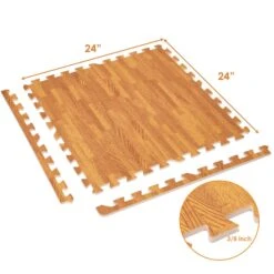 Gymax 12 Pieces EVA Foam Floor Interlocking Tile Mat W/ Natural Wood Grain 11 Gymax 12 Pieces EVA Foam Floor Interlocking Tile Mat W/ Natural Wood Grain -Floor Promotion Store 12706824 c9f4 4c3f 8a18 cc81a0c1236e.3ed9b22efeca4f02e181a5b95c11cd22 1800x1800