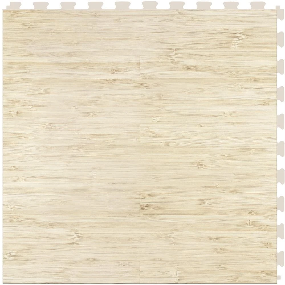 Perfection Floor Tile Mystic Plank Collection Gray Oak/Satin 20-in X 20-in Water Resistant Interlocking Luxury Flooring (16.7-sq Ft) 3 Perfection Floor Tile Mystic Plank Collection Gray Oak/Satin 20-in X 20-in Water Resistant Interlocking Luxury Flooring (16.7-sq Ft) - Image 3