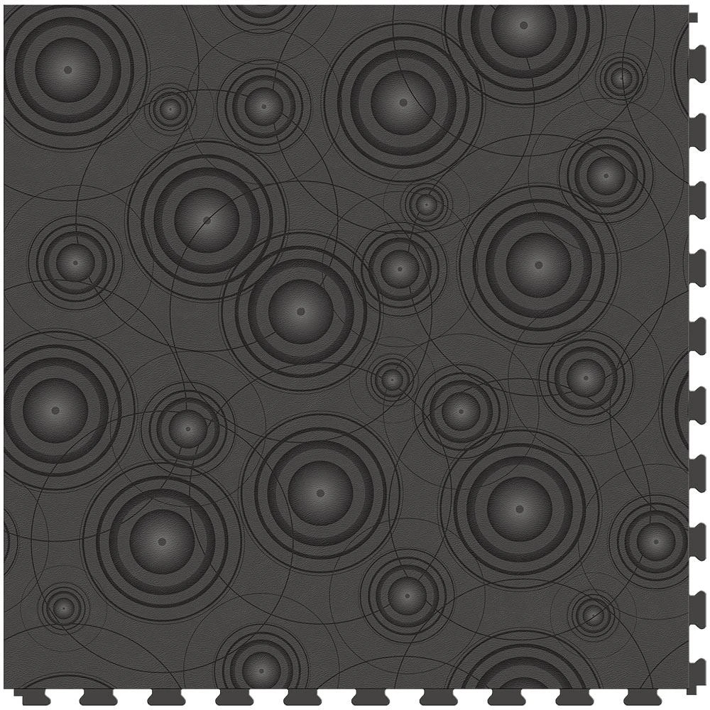 Perfection Floor Tile Geo Collection Blue Lotus/Satin 20-in X 20-in Water Resistant Interlocking Luxury Flooring (16.7-sq Ft) 3 Perfection Floor Tile Geo Collection Blue Lotus/Satin 20-in X 20-in Water Resistant Interlocking Luxury Flooring (16.7-sq Ft) - Image 3