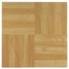 Achim Nexus Four Finger Square Parquet 12-in X 12-in Peel And Stick Vinyl Tile Flooring (20-sq Ft)