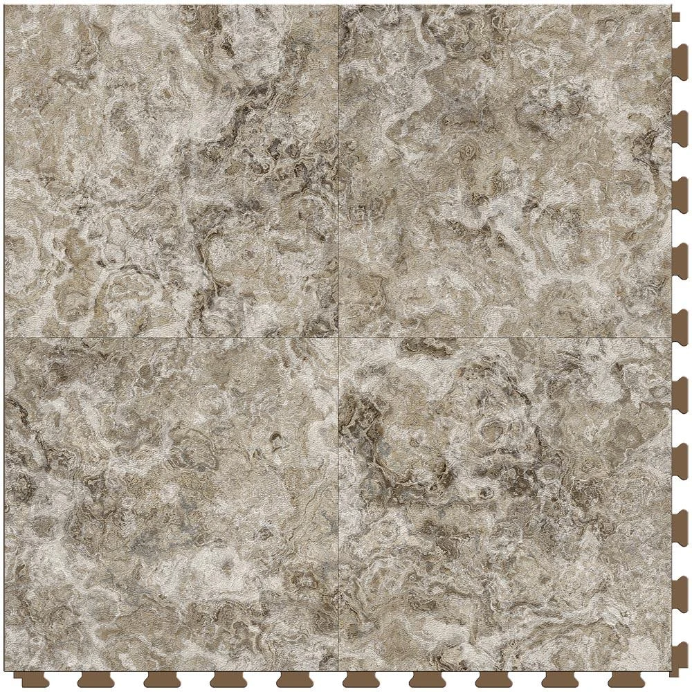 Perfection Floor Tile Breccia Collection Breccia Crema Primo/Satin 20-in X 20-in Water Resistant Interlocking Luxury Flooring (16.7-sq Ft) 5 Perfection Floor Tile Breccia Collection Breccia Crema Primo/Satin 20-in X 20-in Water Resistant Interlocking Luxury Flooring (16.7-sq Ft) - Image 5