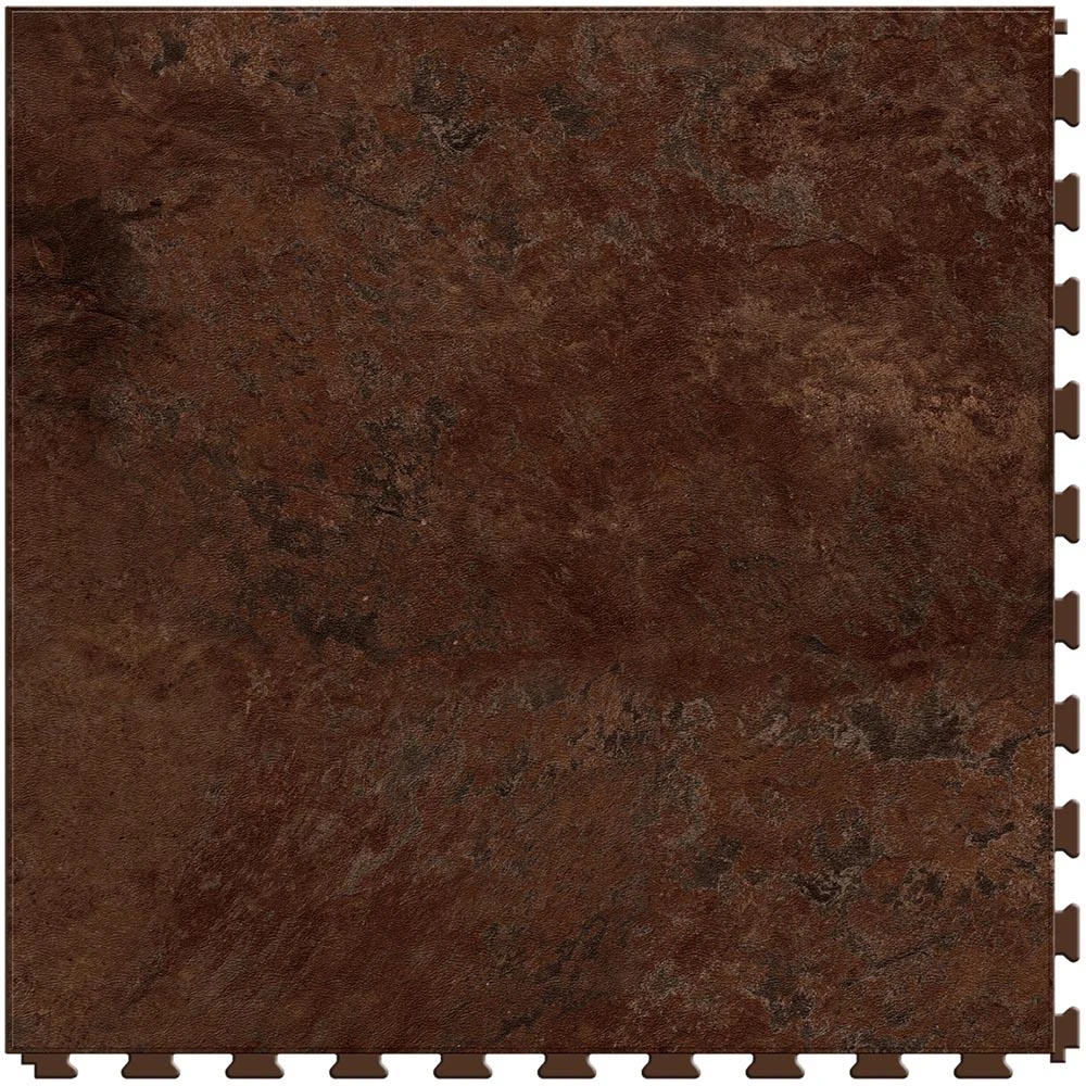 Perfection Floor Tile Stonecraft Collection Sedona Slate/Satin 20-in X 20-in Water Resistant Interlocking Luxury Flooring (16.7-sq Ft) 1 Perfection Floor Tile Stonecraft Collection Sedona Slate/Satin 20-in X 20-in Water Resistant Interlocking Luxury Flooring (16.7-sq Ft)