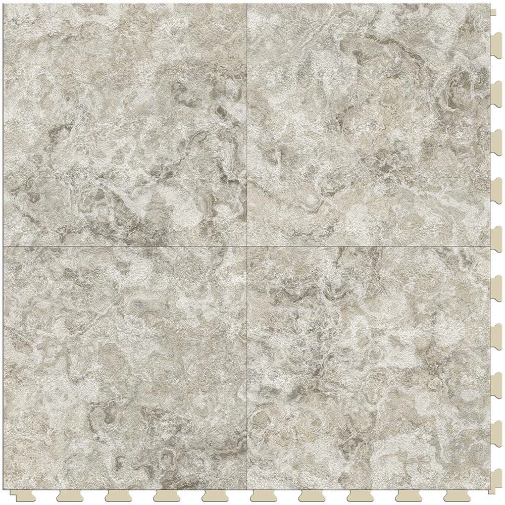 Perfection Floor Tile Breccia Collection Breccia Crema Primo/Satin 20-in X 20-in Water Resistant Interlocking Luxury Flooring (16.7-sq Ft) 4 Perfection Floor Tile Breccia Collection Breccia Crema Primo/Satin 20-in X 20-in Water Resistant Interlocking Luxury Flooring (16.7-sq Ft) - Image 4