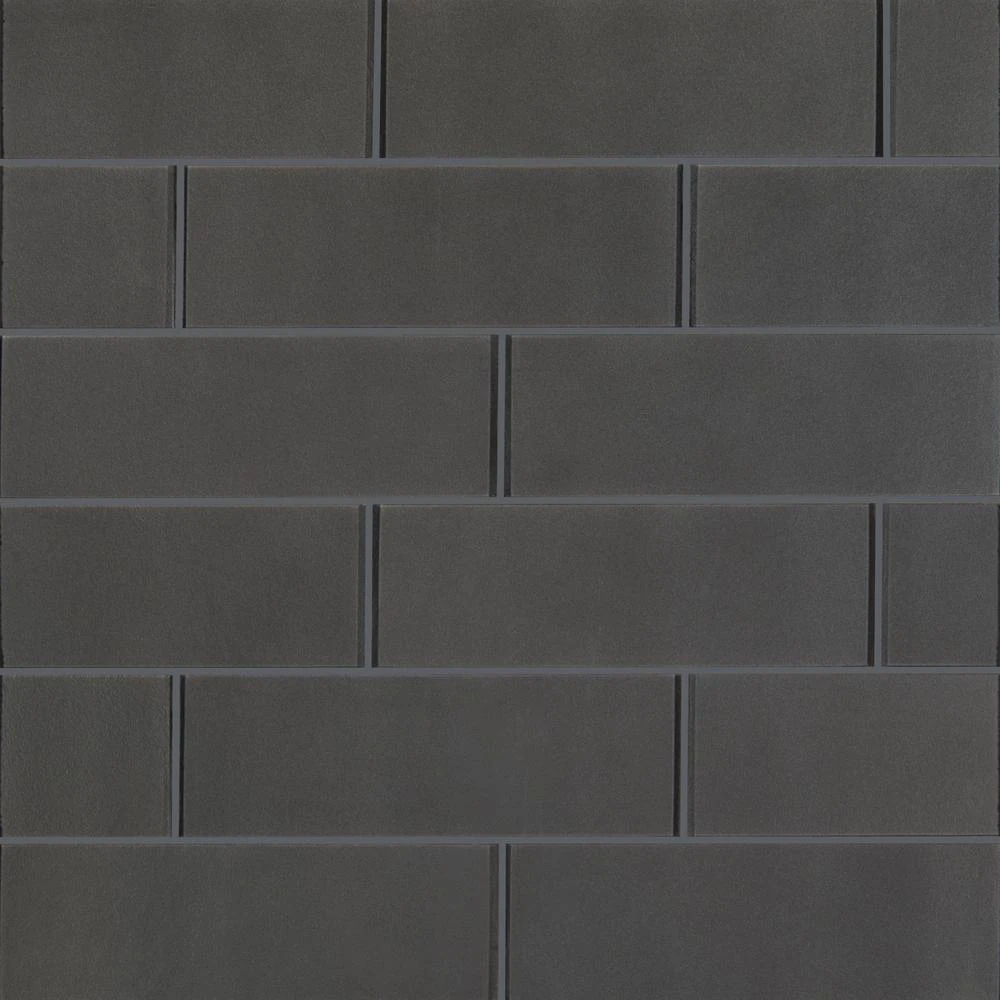 MSI Metallic 4 In. X 12 In. Glossy Glass Gray Subway Tile (5 Sq. Ft. / Case) 1 MSI Metallic 4 In. X 12 In. Glossy Glass Gray Subway Tile (5 Sq. Ft. / Case)