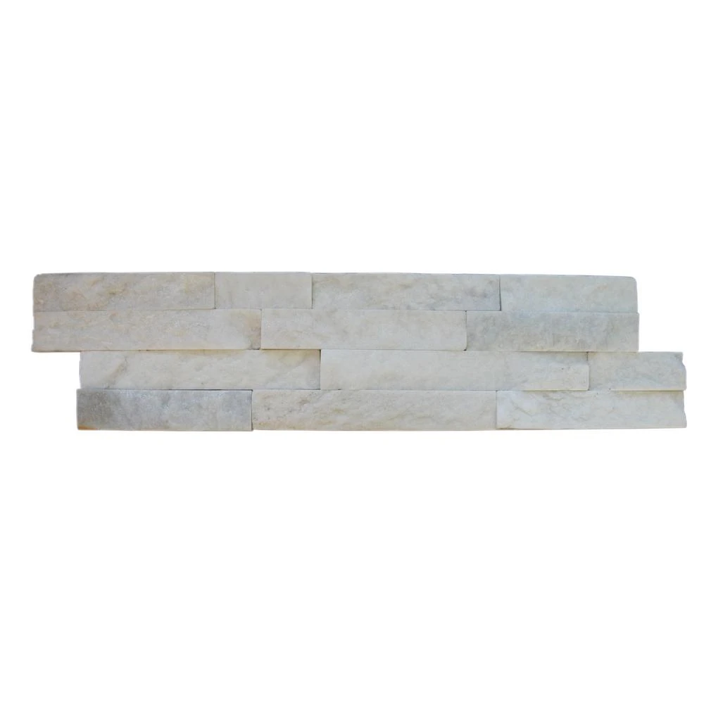 MSI Arctic White Ledger Panel 6 In. X 24 In. Natural Marble Wall Tile (10 Cases / 60 Sq. Ft. / Pallet) 3 MSI Arctic White Ledger Panel 6 In. X 24 In. Natural Marble Wall Tile (10 Cases / 60 Sq. Ft. / Pallet) - Image 3