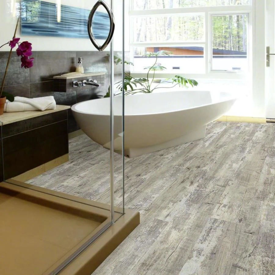 Shaw Newcastle 8-Piece 7-in X 48.03-in Drawbridge Luxury Vinyl Plank Flooring 3 Shaw Newcastle 8-Piece 7-in X 48.03-in Drawbridge Luxury Vinyl Plank Flooring - Image 3