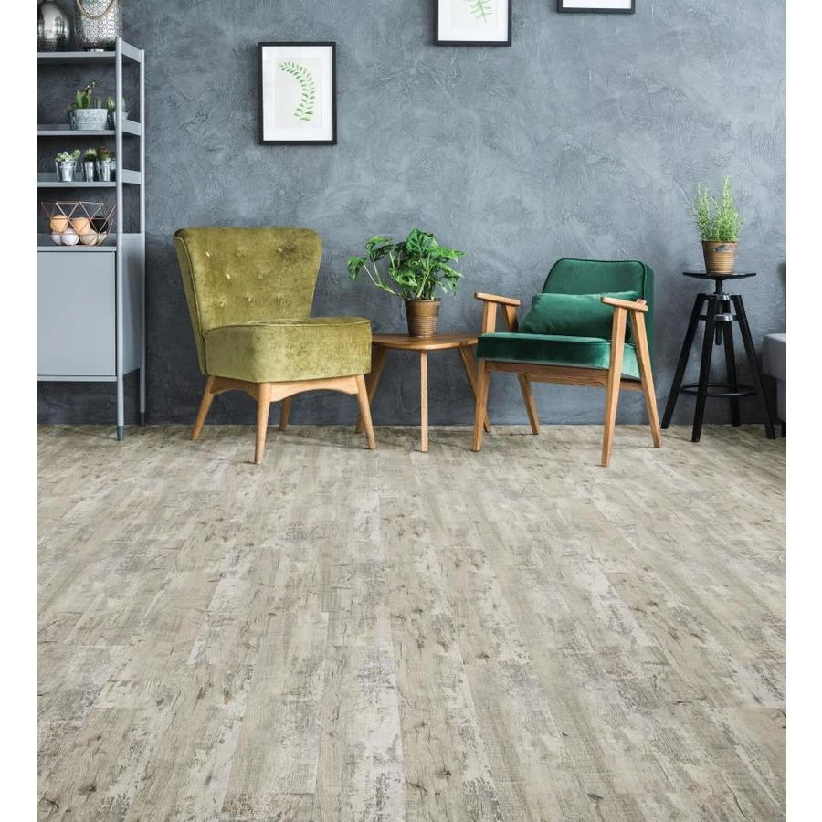 Shaw Newcastle 8-Piece 7-in X 48.03-in Drawbridge Luxury Vinyl Plank Flooring 7 Shaw Newcastle 8-Piece 7-in X 48.03-in Drawbridge Luxury Vinyl Plank Flooring - Image 7
