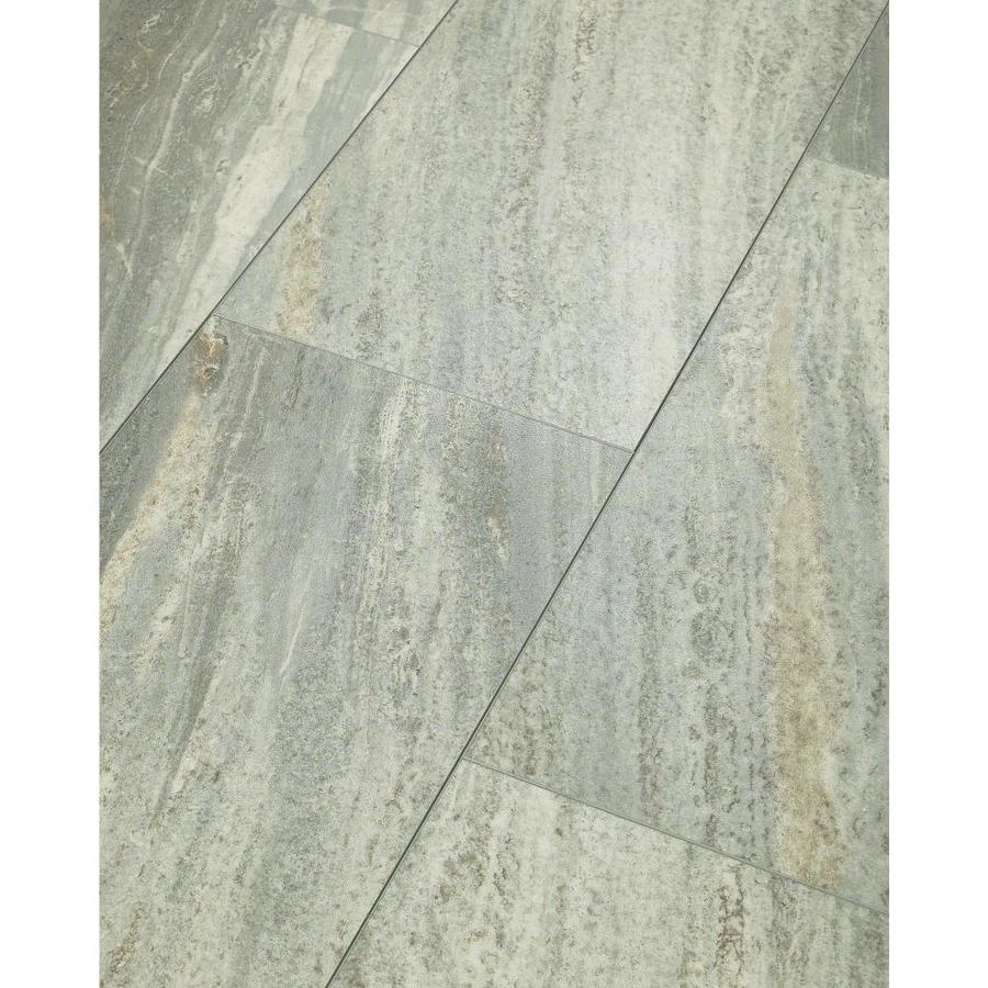 Shaw 8-Piece 12-in X 24-in Limestone Interlocking Vinyl Tile 9 Shaw 8-Piece 12-in X 24-in Limestone Interlocking Vinyl Tile - Image 9