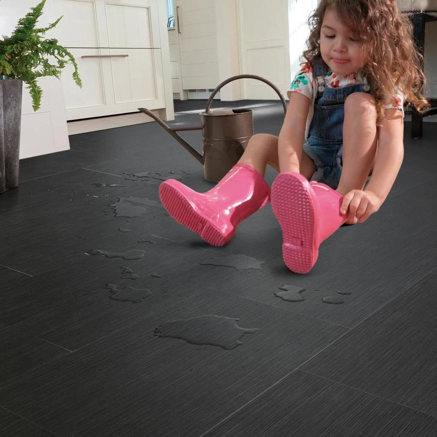 SMARTCORE Pro 8-Piece 12-in X 24-in Twilight Interlocking Vinyl Tile 3 SMARTCORE Pro 8-Piece 12-in X 24-in Twilight Interlocking Vinyl Tile - Image 3