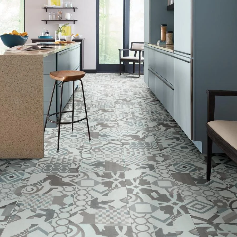 SMARTCORE Pro 8-Piece 12-in X 24-in Twilight Interlocking Vinyl Tile 9 SMARTCORE Pro 8-Piece 12-in X 24-in Twilight Interlocking Vinyl Tile - Image 9