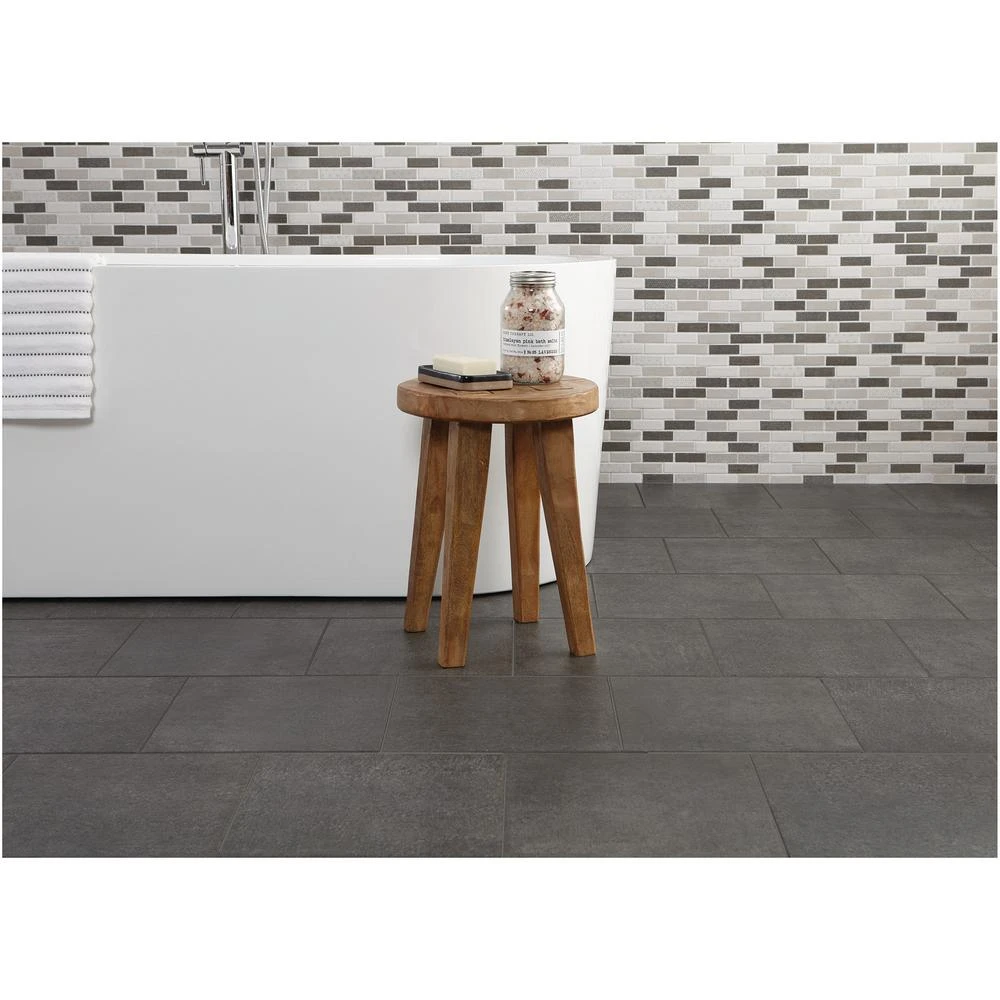 Marazzi Eclectic Vintage Charcoal Concrete 12 In. X 12 In. Porcelain Floor And Wall Tile (14.55 Sq. Ft. / Case) 2 Marazzi Eclectic Vintage Charcoal Concrete 12 In. X 12 In. Porcelain Floor And Wall Tile (14.55 Sq. Ft. / Case) - Image 2