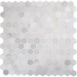 MSI Greecian White Hexagon 12 In. X 11.75 In. X 10mm Polished Marble Mesh-Mounted Mosaic Tile (9.8 Sq. Ft. / Case) 7 MSI Greecian White Hexagon 12 In. X 11.75 In. X 10mm Polished Marble Mesh-Mounted Mosaic Tile (9.8 Sq. Ft. / Case) -Floor Promotion Store 1c8600b72274f6e31d1f27ab94328978 1800x1800