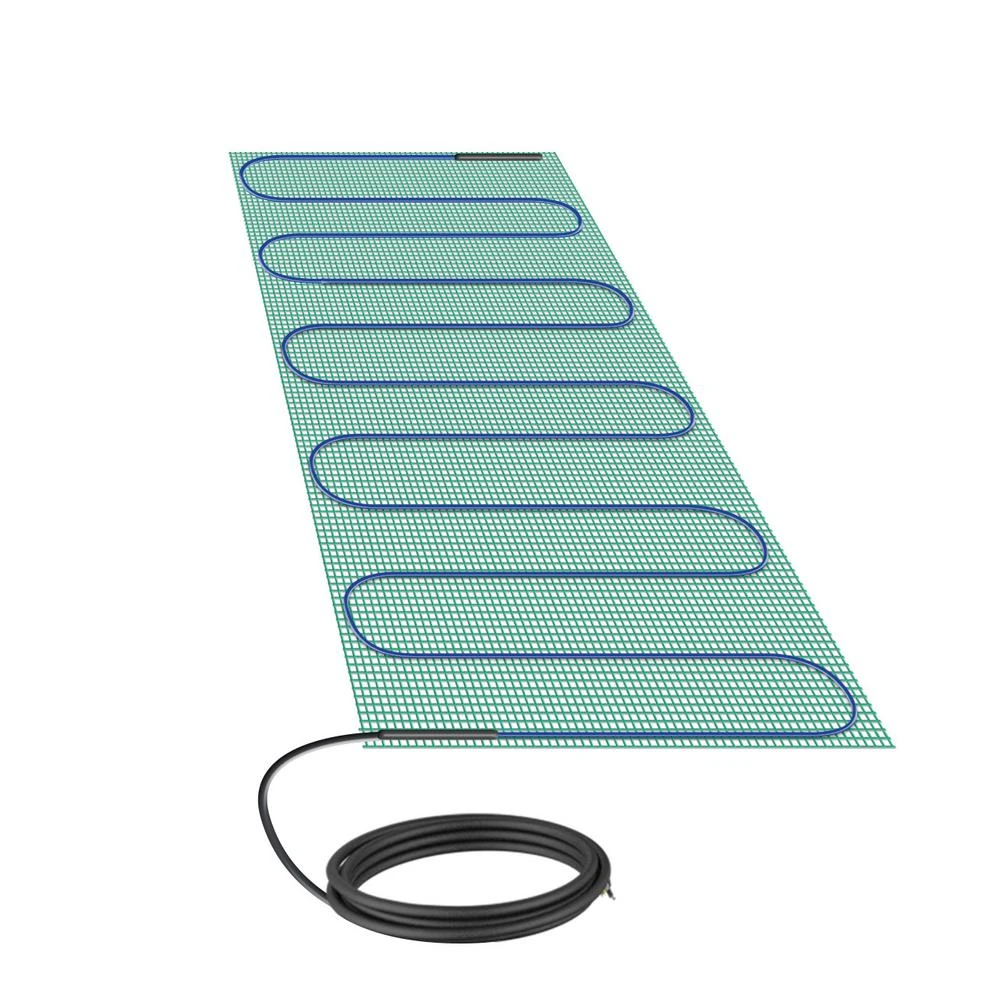 WarmlyYours TempZone 3 Ft. X 11.5 In. 120-Volt Radiant Floor Heating Mat For Shower Bench (Covers 2.9 Sq. Ft.) 1 WarmlyYours TempZone 3 Ft. X 11.5 In. 120-Volt Radiant Floor Heating Mat For Shower Bench (Covers 2.9 Sq. Ft.)