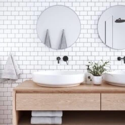 Crystiles 12"x12" Subway White Vinyl Peel And Stick Backsplash Tile, Pro Series Thicker Version, 4-Sheet Pack 16 Crystiles 12"x12" Subway White Vinyl Peel And Stick Backsplash Tile, Pro Series Thicker Version, 4-Sheet Pack -Floor Promotion Store 1e71f22c faa1 460f 8211 a8c0af847b41.4ae23ac380a5d891ff82c182907ea146 1800x1800