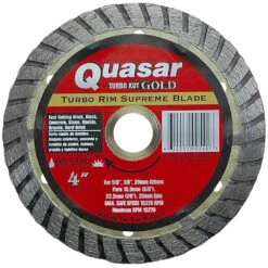 Quasar Turbo Kut Gold 4 In. Turbo Rim Supreme Diamond Blade -Floor Promotion Store 206638e3972cc04a94dc50522fd2c872 a216705f 051b 4c28 8d67 b5f1a106fd96 1800x1800