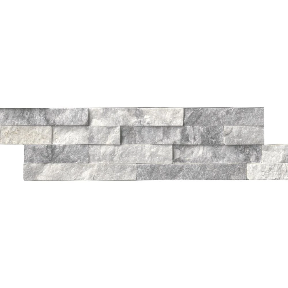 MSI Alaska Gray Ledger Panel 6 In. X 24 In. Natural Marble Wall Tile (10 Cases / 60 Sq. Ft. / Pallet) 4 MSI Alaska Gray Ledger Panel 6 In. X 24 In. Natural Marble Wall Tile (10 Cases / 60 Sq. Ft. / Pallet) - Image 4