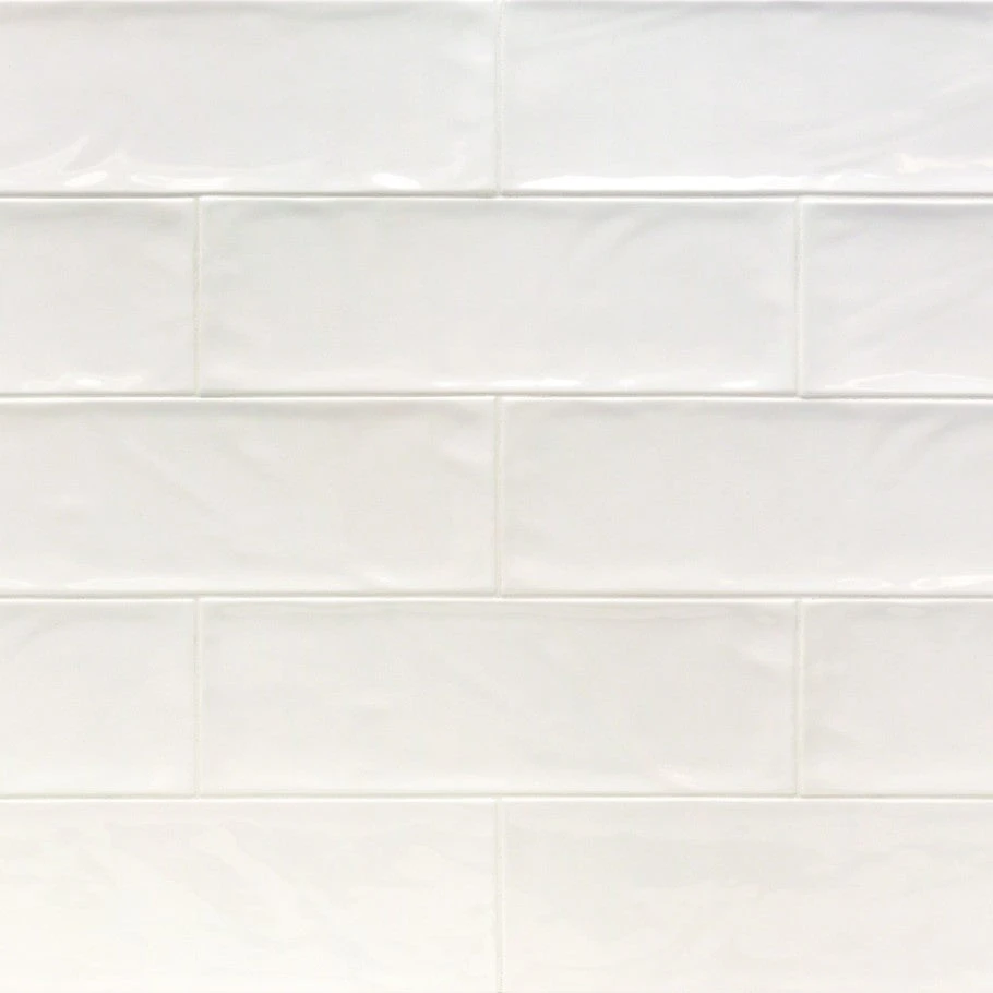 Pacific White 4 In. X 12 In. Polished Ceramic Subway Wall Tile (33 Pieces 10.76 Sq. Ft. / Box) 1 Pacific White 4 In. X 12 In. Polished Ceramic Subway Wall Tile (33 Pieces 10.76 Sq. Ft. / Box)