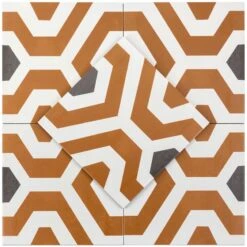 Soumaya Orange Encaustic 9x9 Glazed Porcelain Tile -Floor Promotion Store 23efd30c 7e4e 449f a5a6 ccc157745763.239e91b273b0fae7d021edce2c6eb2fb 1800x1800