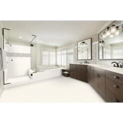 Daltile Snow Illusion 2-5/8 In. X 12 In. Marble Decorative Accent Wall Tile (0.2188 Sq. Ft./ Piece) -Floor Promotion Store 24be88244037c9af1d9e74c257b80135 1800x1800