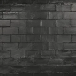 Merola Tile Chester Matte Nero 3 In. X 6 In. Ceramic Wall Subway Tile (6.02 Sq. Ft. / Case)
