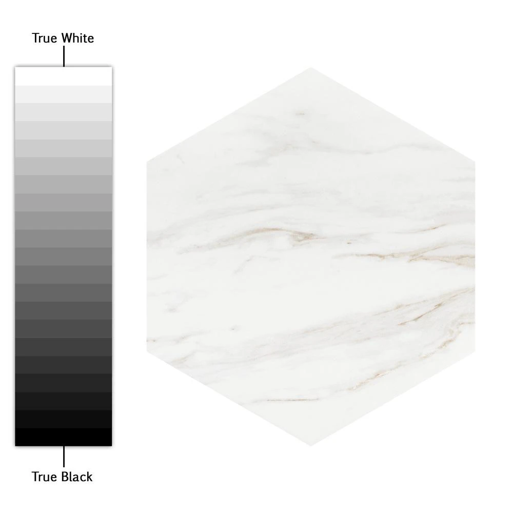 Merola Tile Eterno Carrara Hex 8-5/8 In. X 9-7/8 In. Porcelain Floor And Wall Tile (11.56 Sq. Ft. / Case) 7 Merola Tile Eterno Carrara Hex 8-5/8 In. X 9-7/8 In. Porcelain Floor And Wall Tile (11.56 Sq. Ft. / Case) - Image 7
