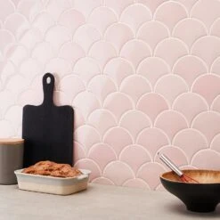 Bond Tile Riptide Rose 2.44 In. X 5 In. Fish Scale Polished Ceramic Wall Tile (48 Pieces 4.06 Sq. Ft. / Case) 15 Bond Tile Riptide Rose 2.44 In. X 5 In. Fish Scale Polished Ceramic Wall Tile (48 Pieces 4.06 Sq. Ft. / Case) -Floor Promotion Store 27b55a16 8fcb 4e15 9f31 c341cefacddd.f9f6f46653866e1033e2cb44abf19c40 1800x1800