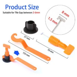 Bouanq 50Pcs Useful Reusable Tile Leveling Positioning System Leveler T-lock Floor Tool 5 Bouanq 50Pcs Useful Reusable Tile Leveling Positioning System Leveler T-lock Floor Tool -Floor Promotion Store 27de13d0 8c22 45f4 8dd0 871998dab99b.4f2de5c068fbbaf6831d2125efc01506 1800x1800